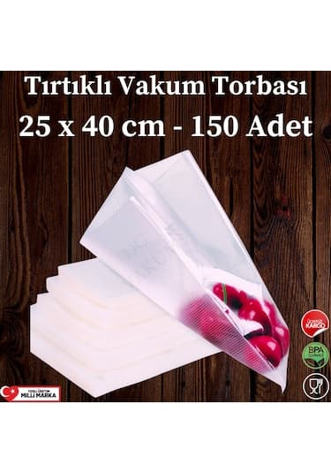 25x40 vakum poşeti