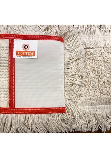 Mop 50 Cm Zincirdikişli Kırmızı Biyeli