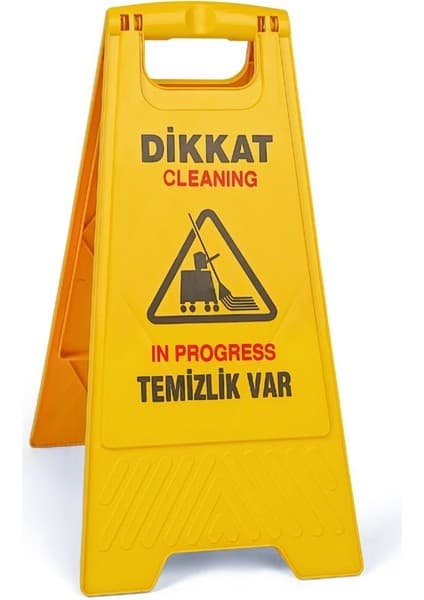 Temizlik Var Levhası