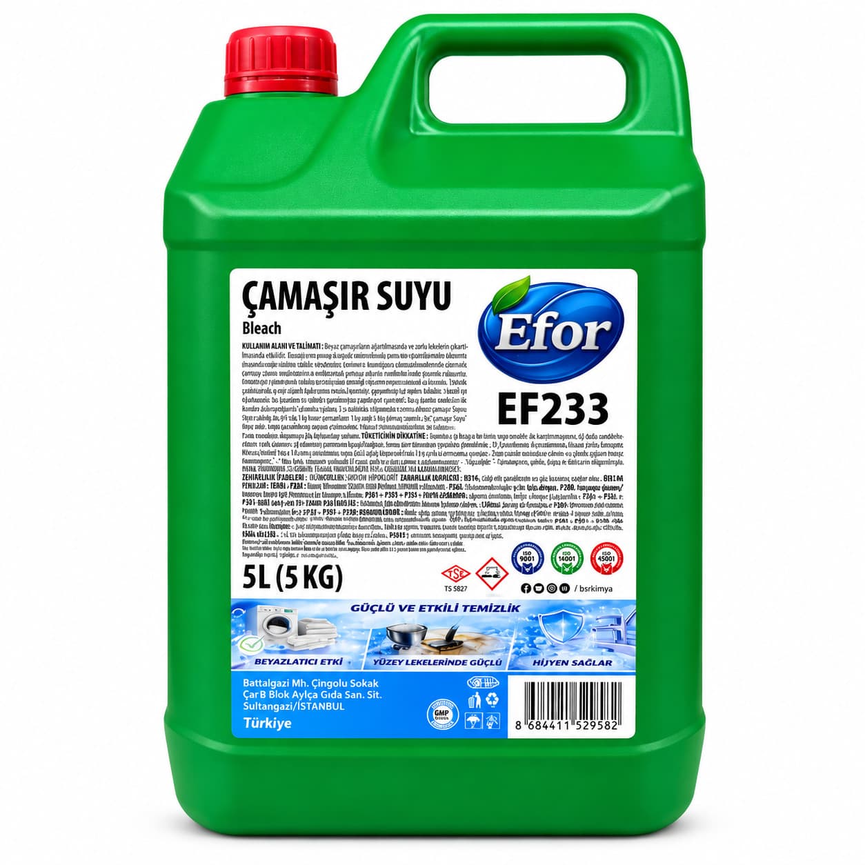 Çamaşır Suyu 5 KG
