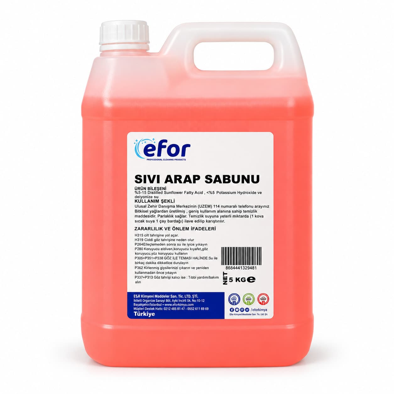 Sıvı Arap Sabunu 5 KG