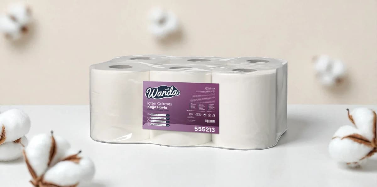 WANDA SOFT Extra İçten Çekme Kağıt Havlu 6 kg