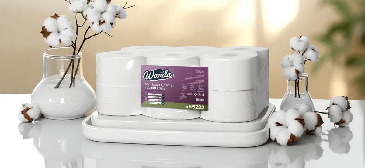 WANDA SOFT Extra Mini Cimri Tuvalet Kağıdı 3 kg