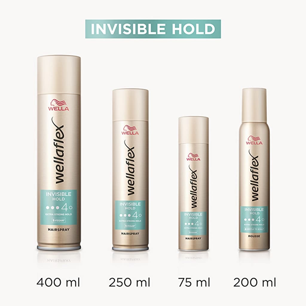 Yeni Wellaflex Saç Köpüğü 200 ml Invisible Hold *6