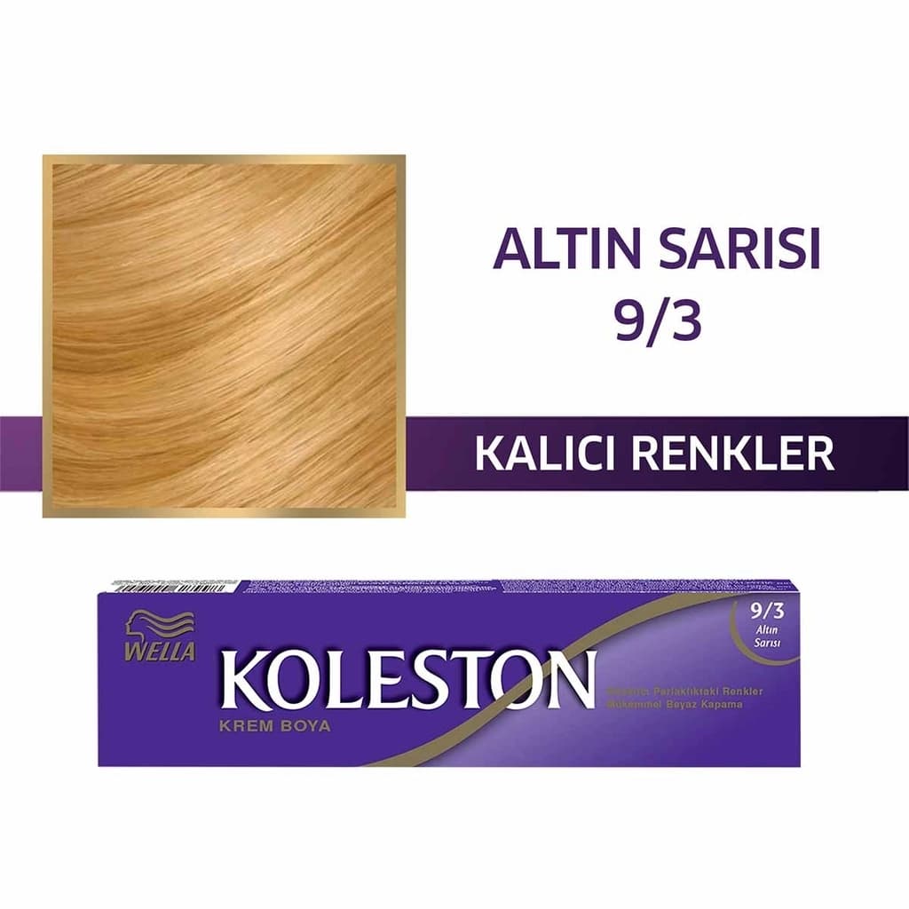 Koleston Single 9/3 Altın Sarısı *72