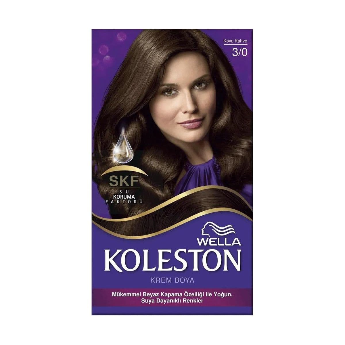Koleston Single 3/0 Koyu Kahve *72
