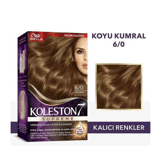 Koleston Supreme Kit 5/0 Açık Kahve *18