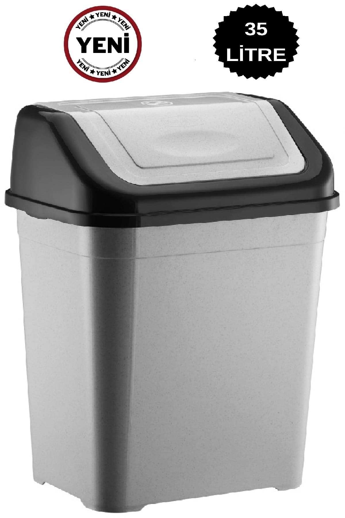 Çöp Kovası 35 Lt Kapaklı