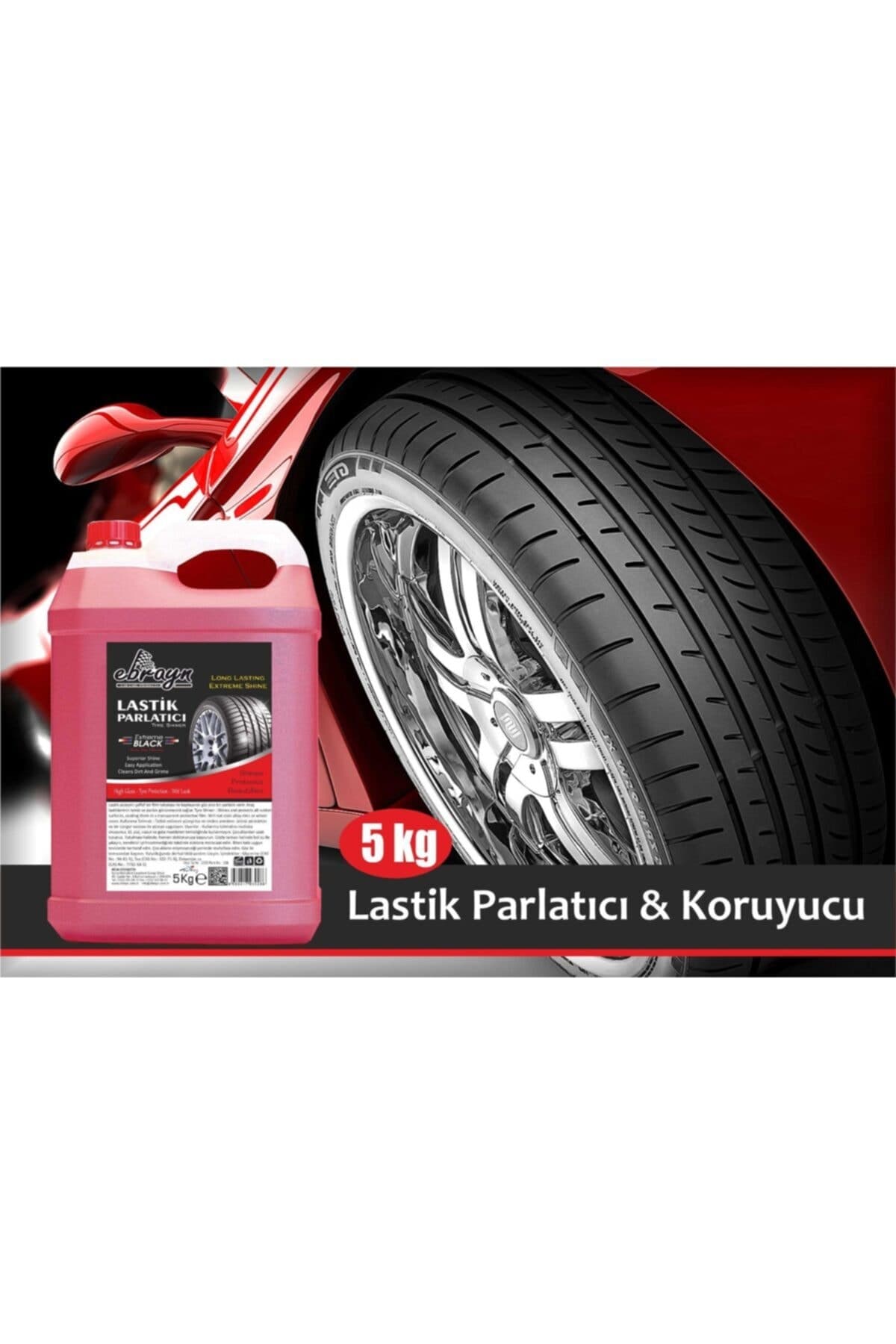 Araç Lastik Parlatıcı 5 kg Ebrayn
