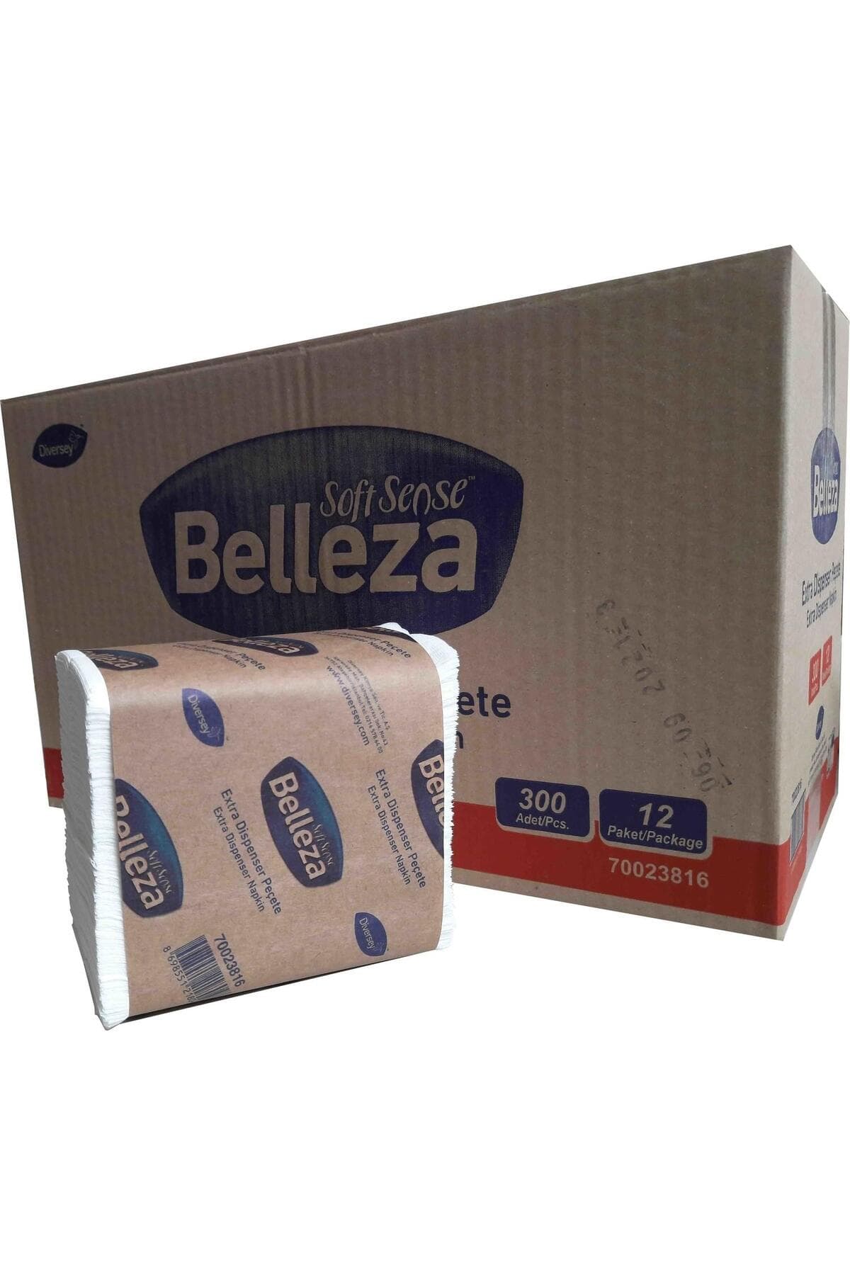 Belınno Dısp. Peçete 17x21 cm 300 lü*12