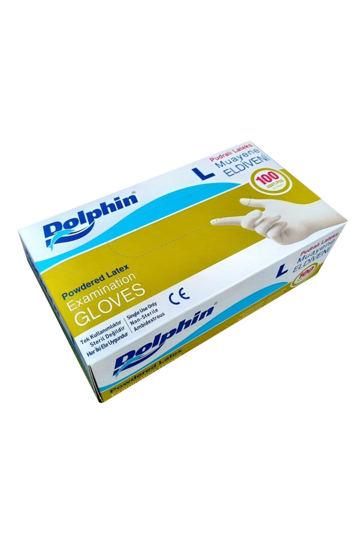 Eldiven Latex Pudralı L Beden