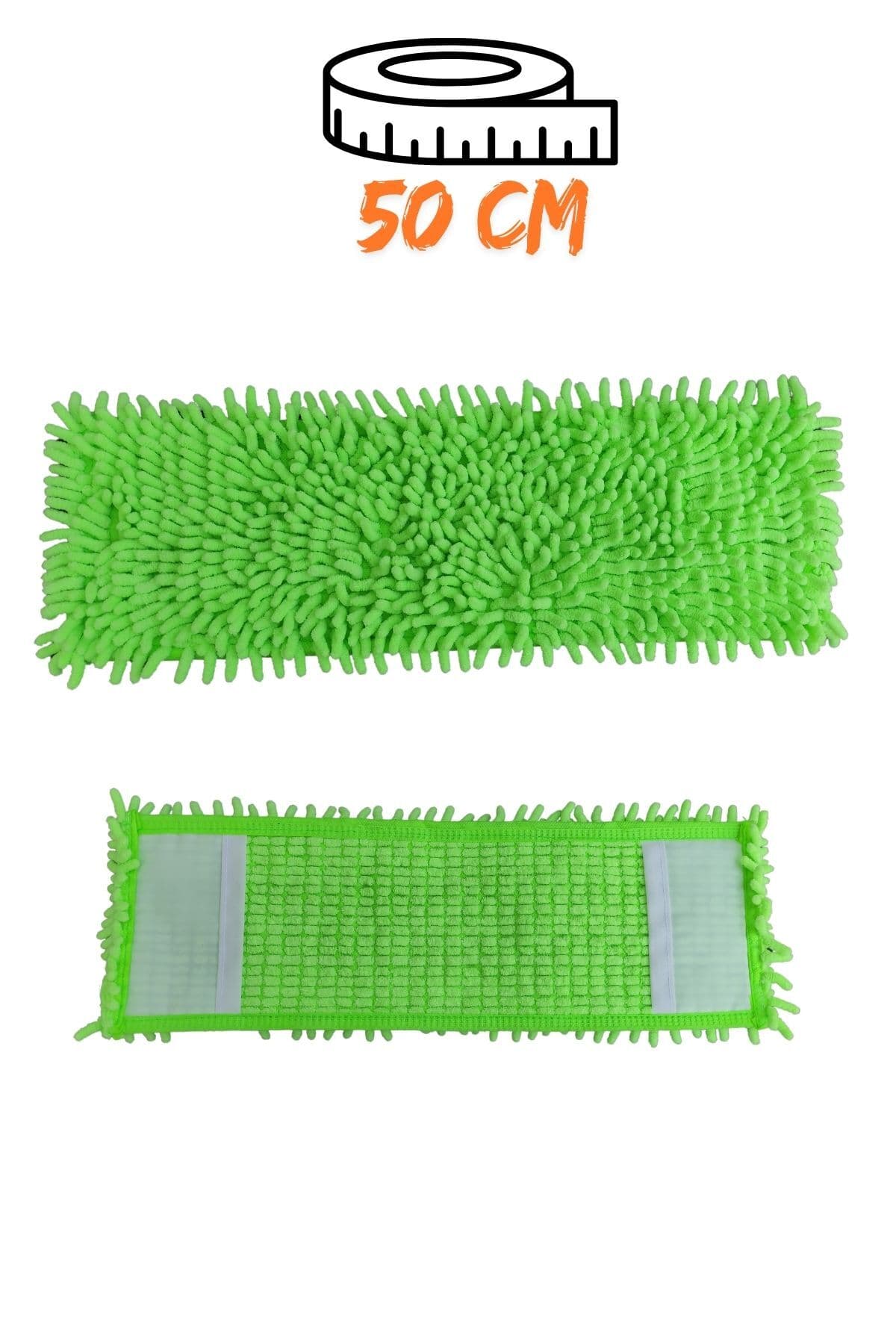 Mikrofiber Mop 50 Cm Yeşil