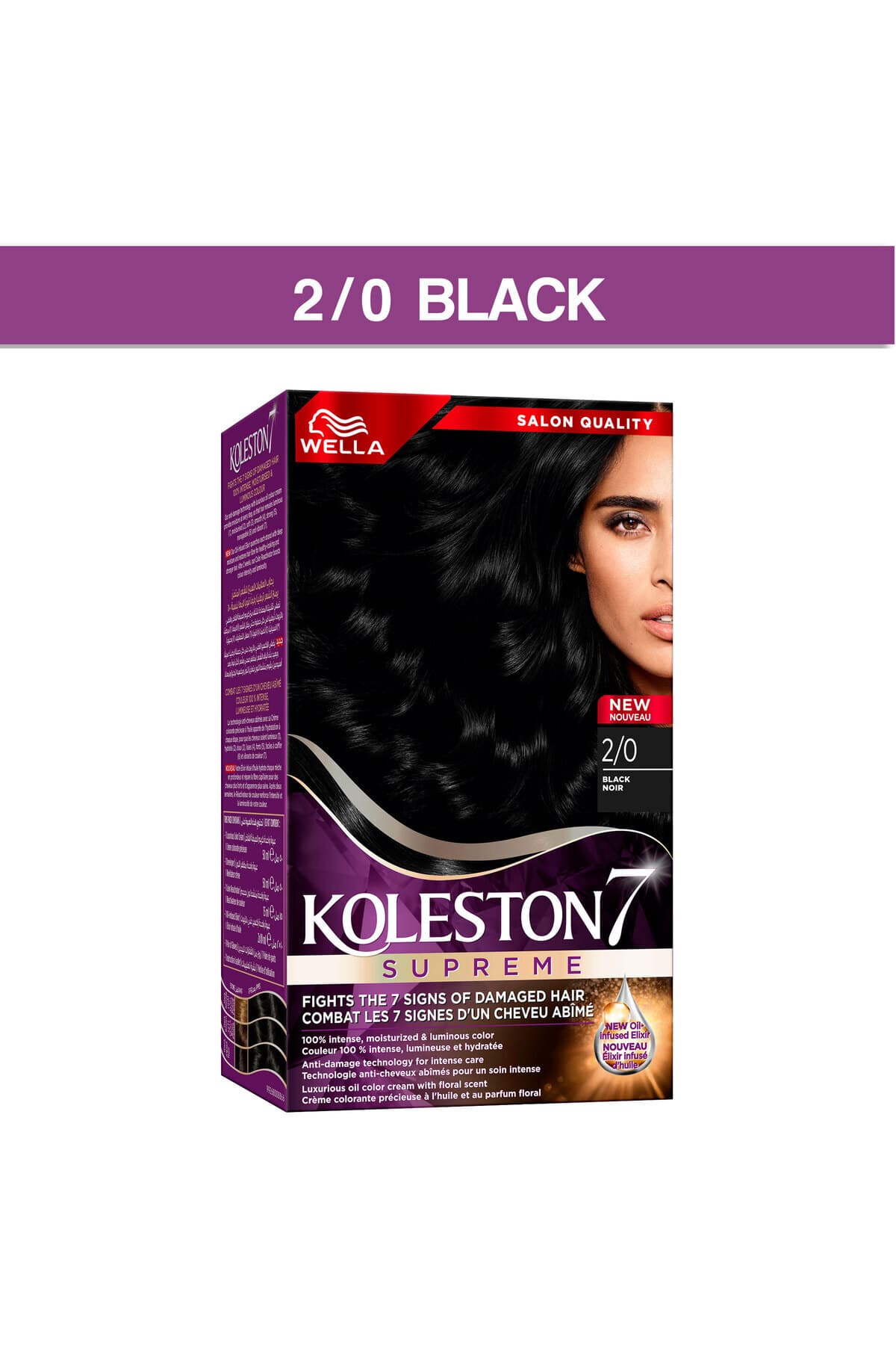 Koleston Supreme Kit 2/0 Siyah *18