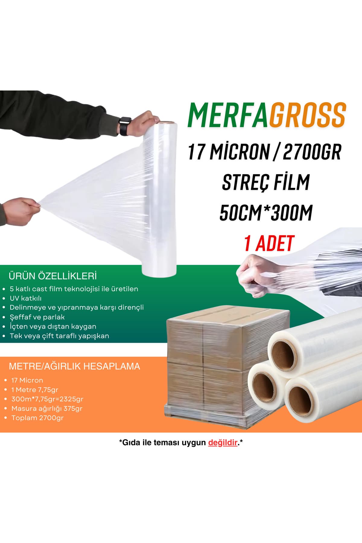 Streç Palet 17 Micron