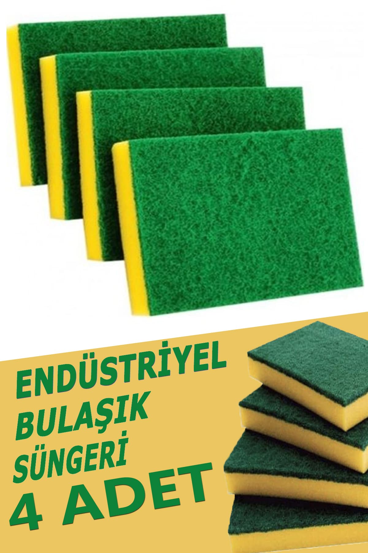 Bulaşık Süngeri Endüstriyel