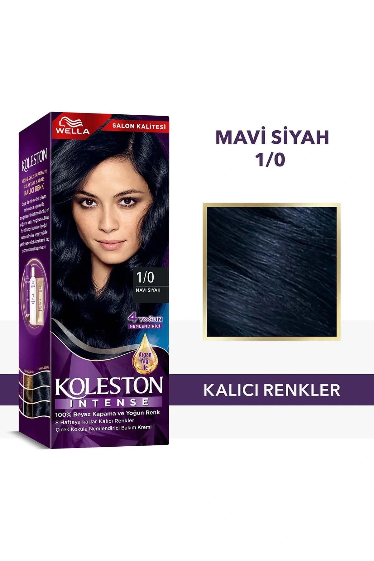 Koleston İntense 1/0 Mavi Siyah *24
