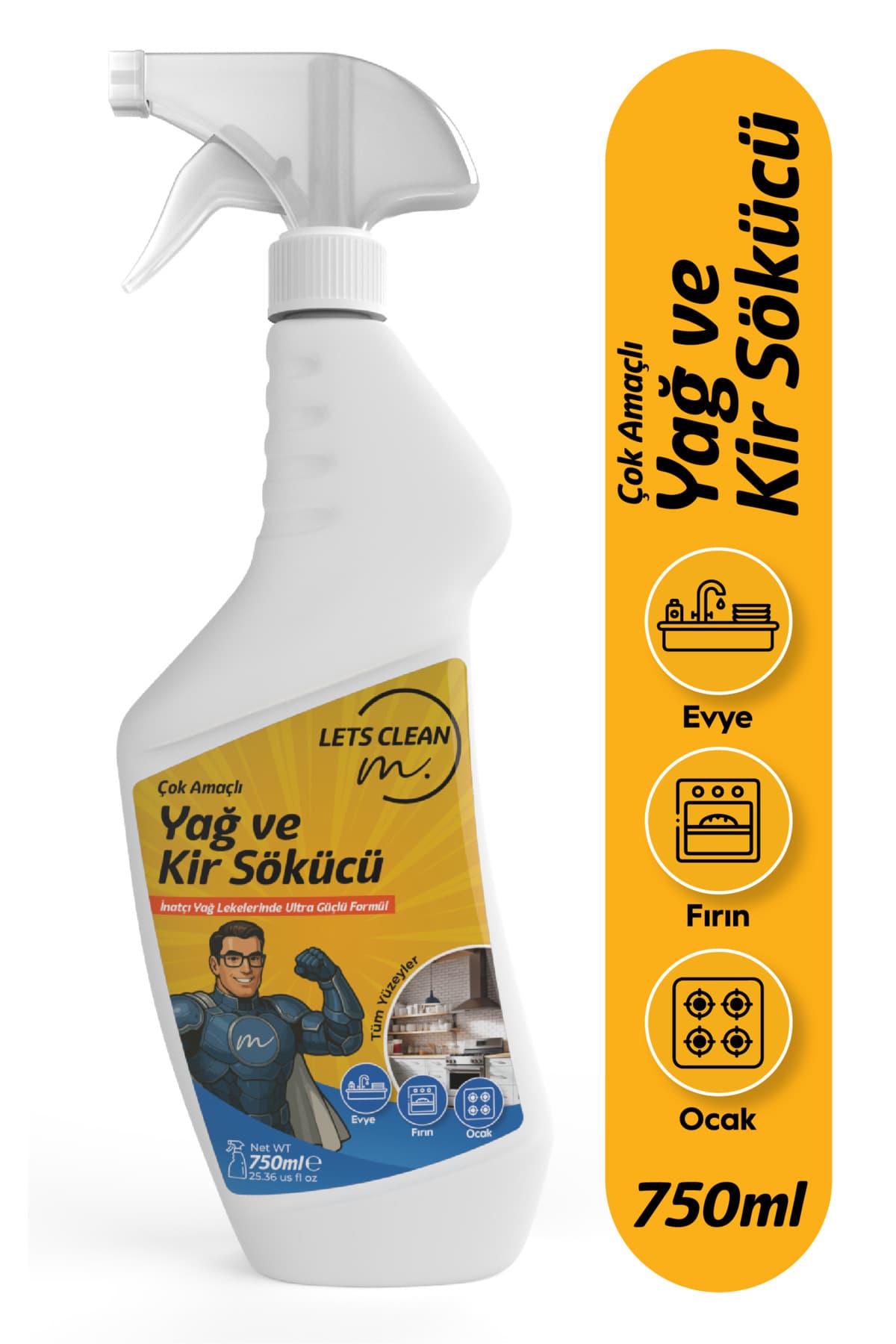 Yağ Ve Kir Sökücü