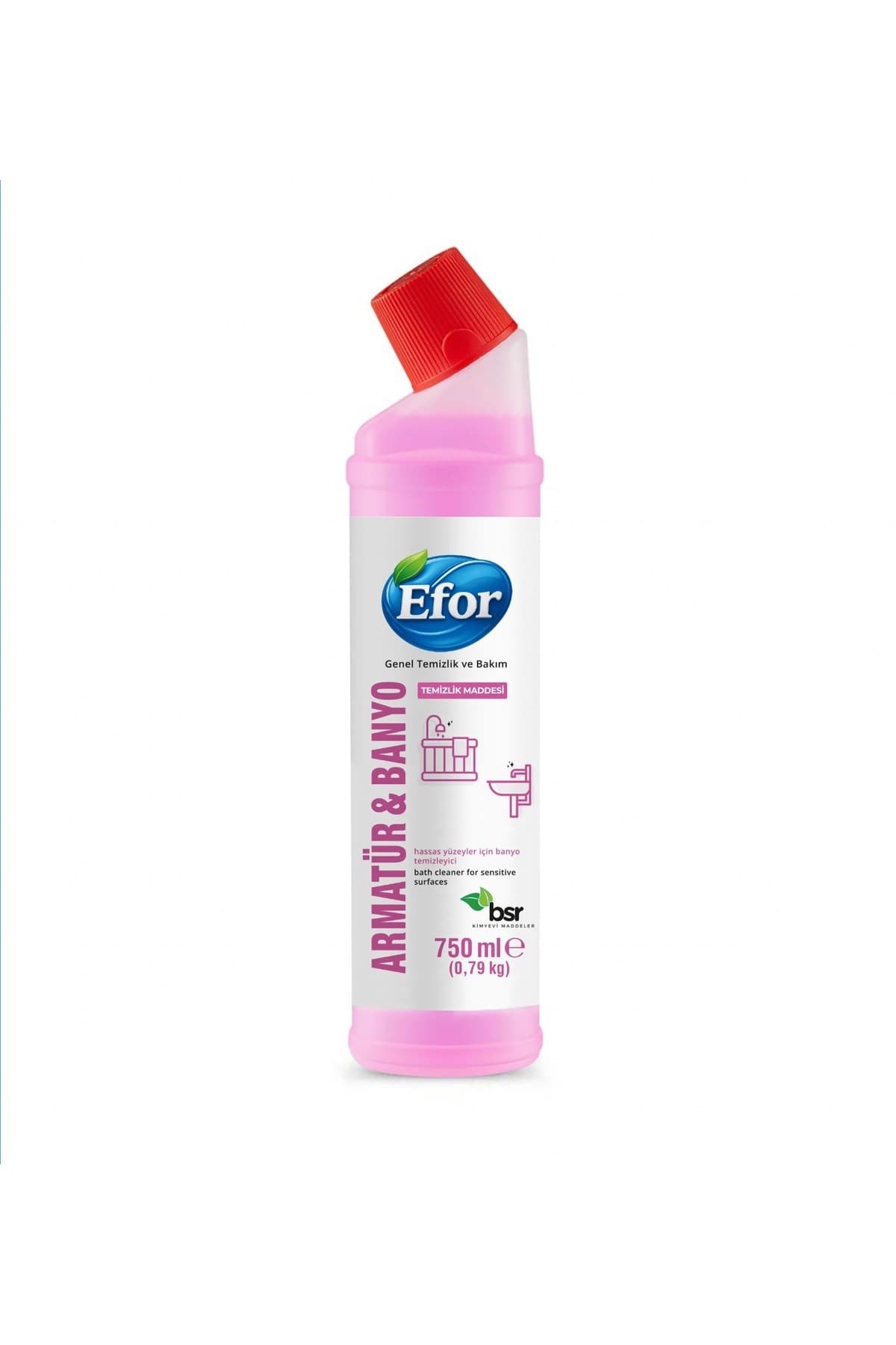 Banyo ve Hassas Yüzeyler İçin Temizleyici 750 ML
