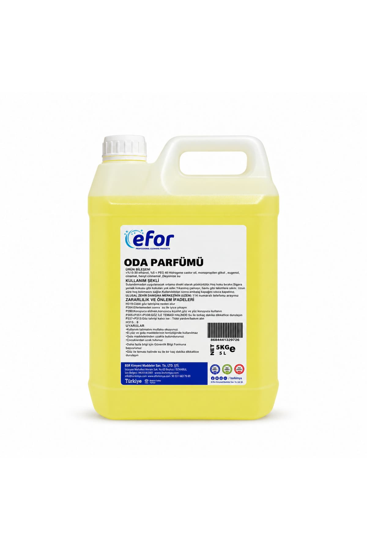 Oda Parfümü 5 KG