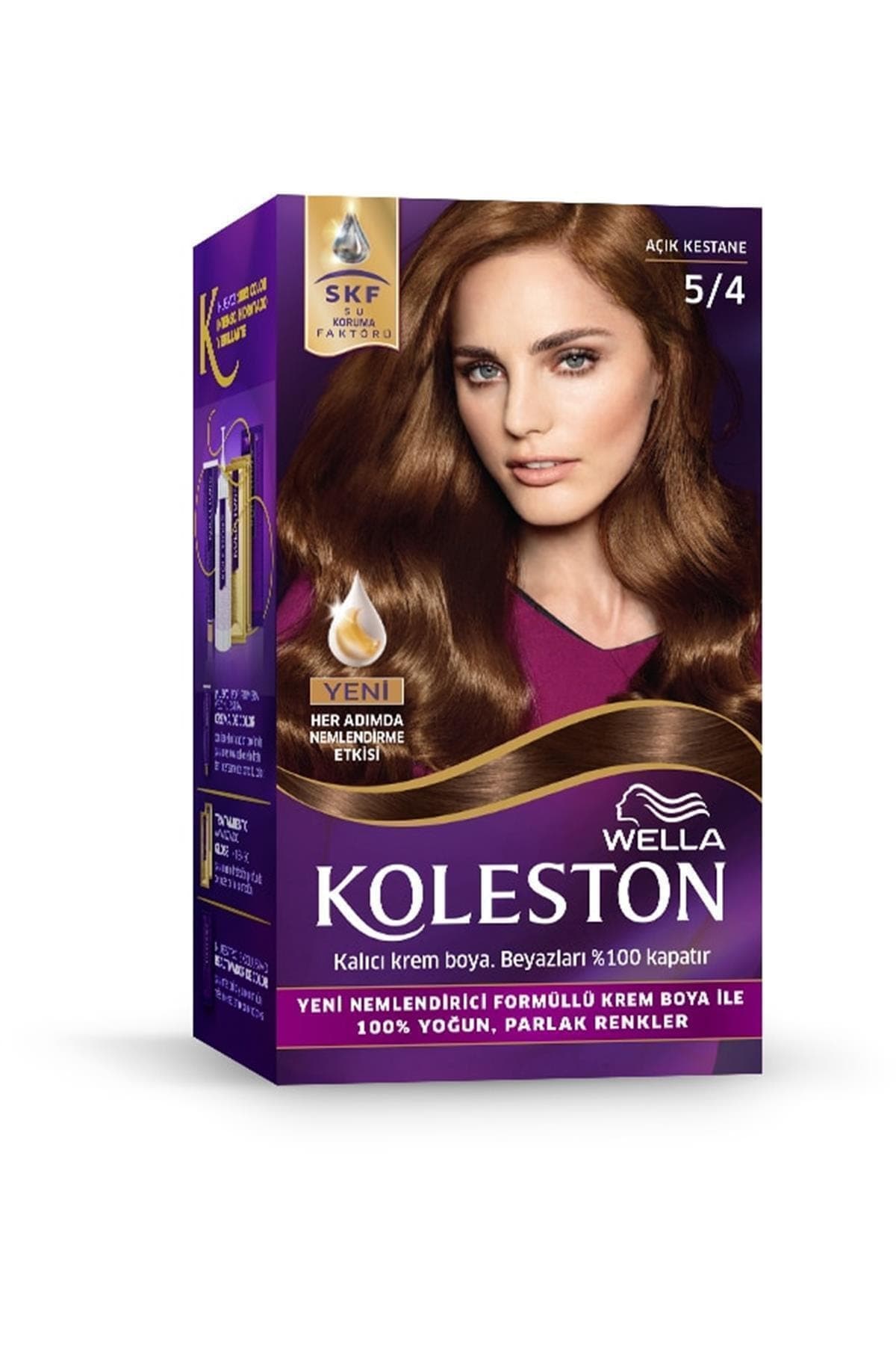 Koleston Supreme Kit 5/4 Açık Kestane *18