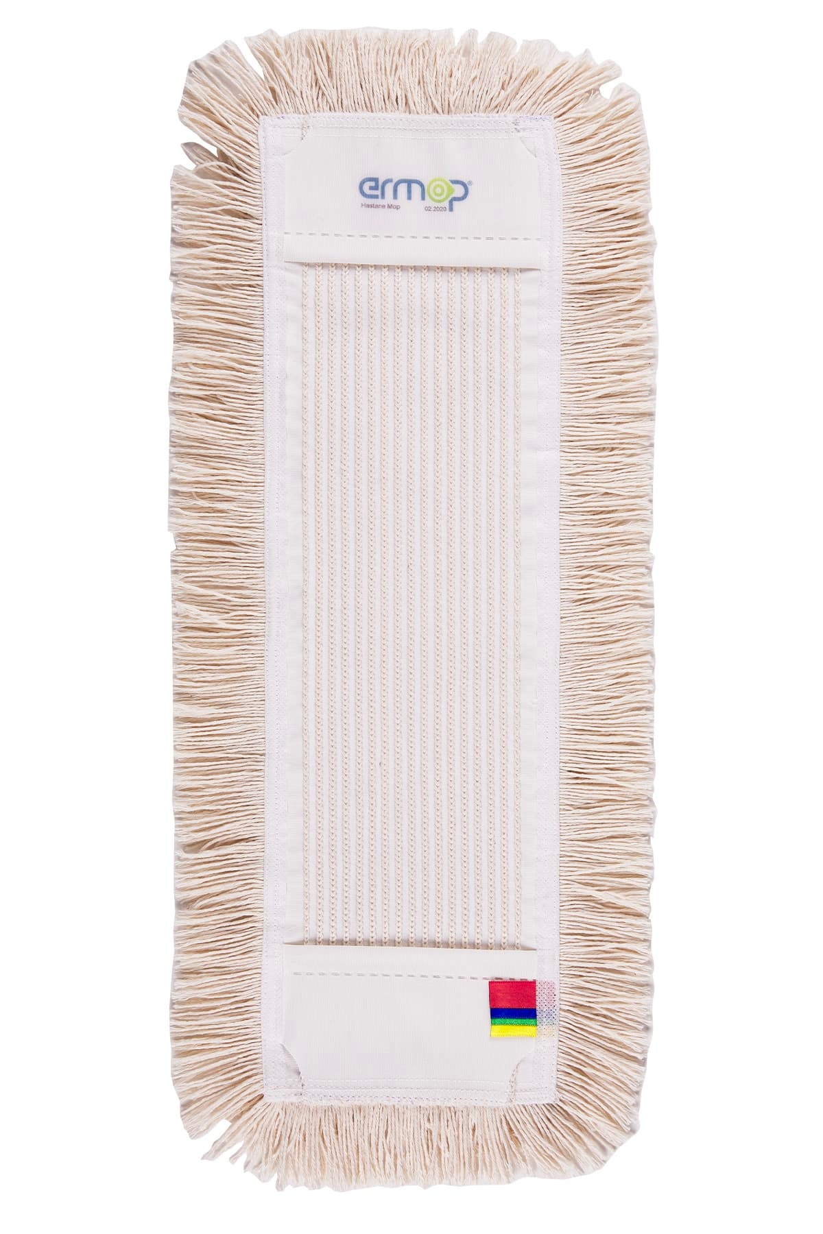 Mop 50 Cm Zincirdişli Beyaz Biyeli Ermop