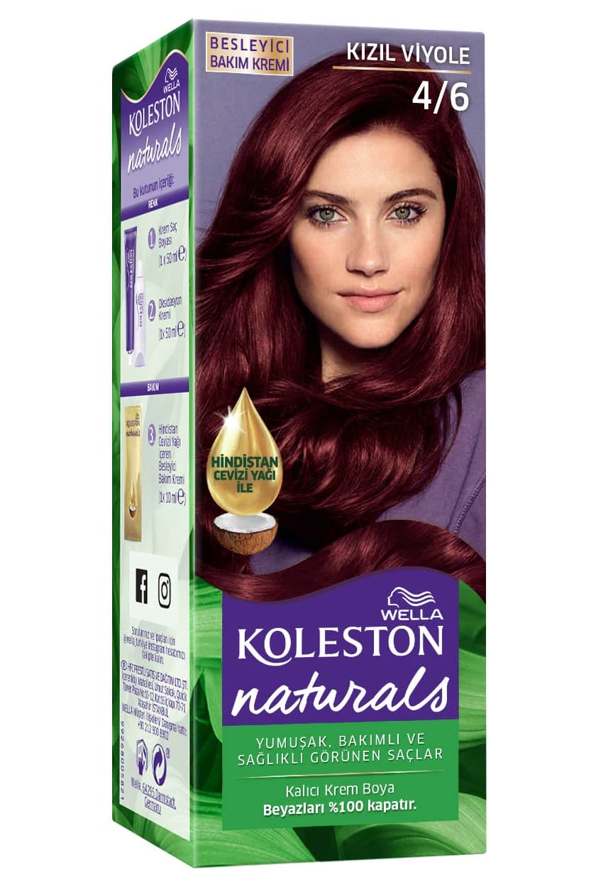 Koleston Naturals 4/6 Kızıl Viyole *24