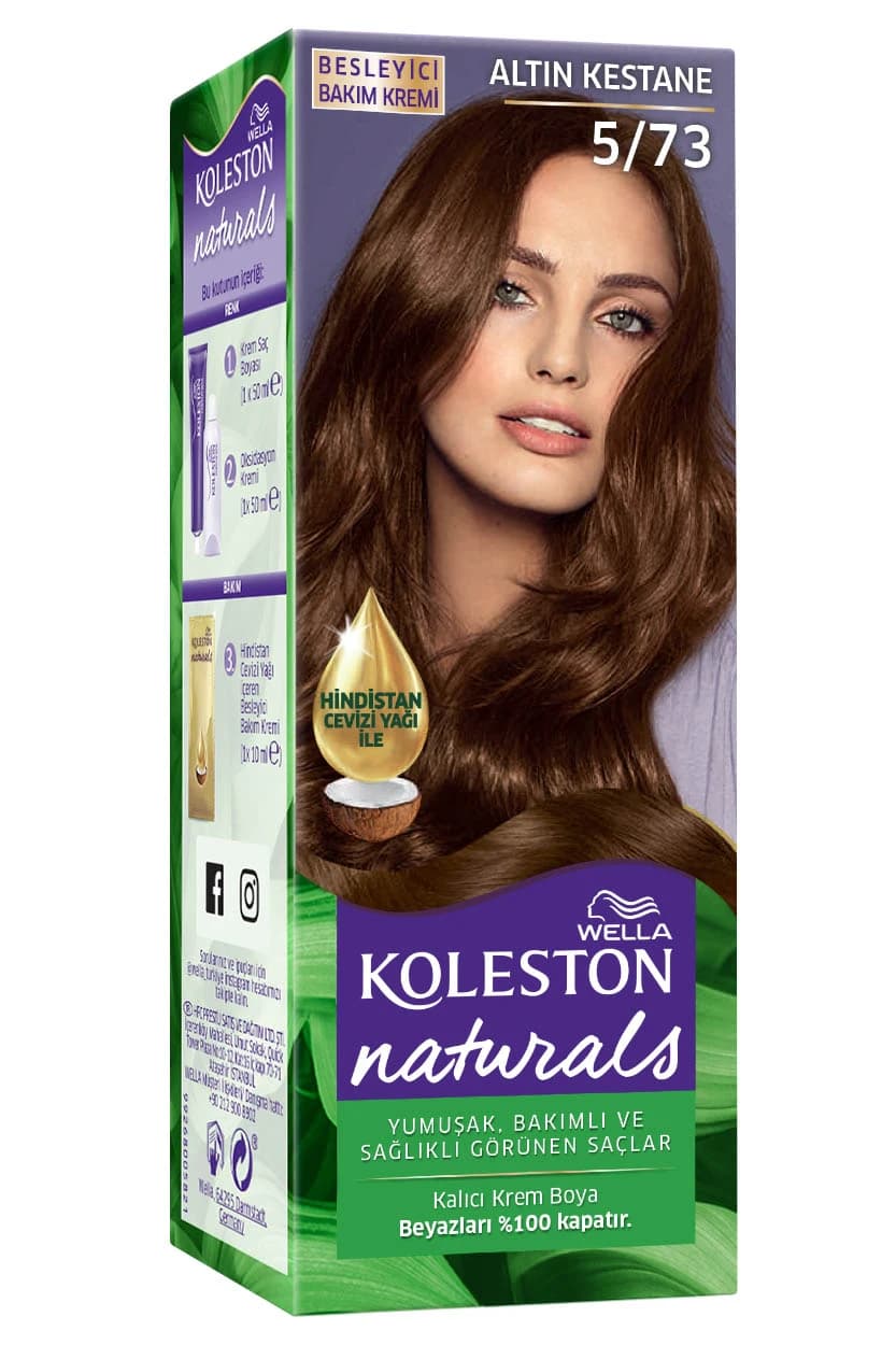 Koleston Naturals 5/73 Altın Kestane *24