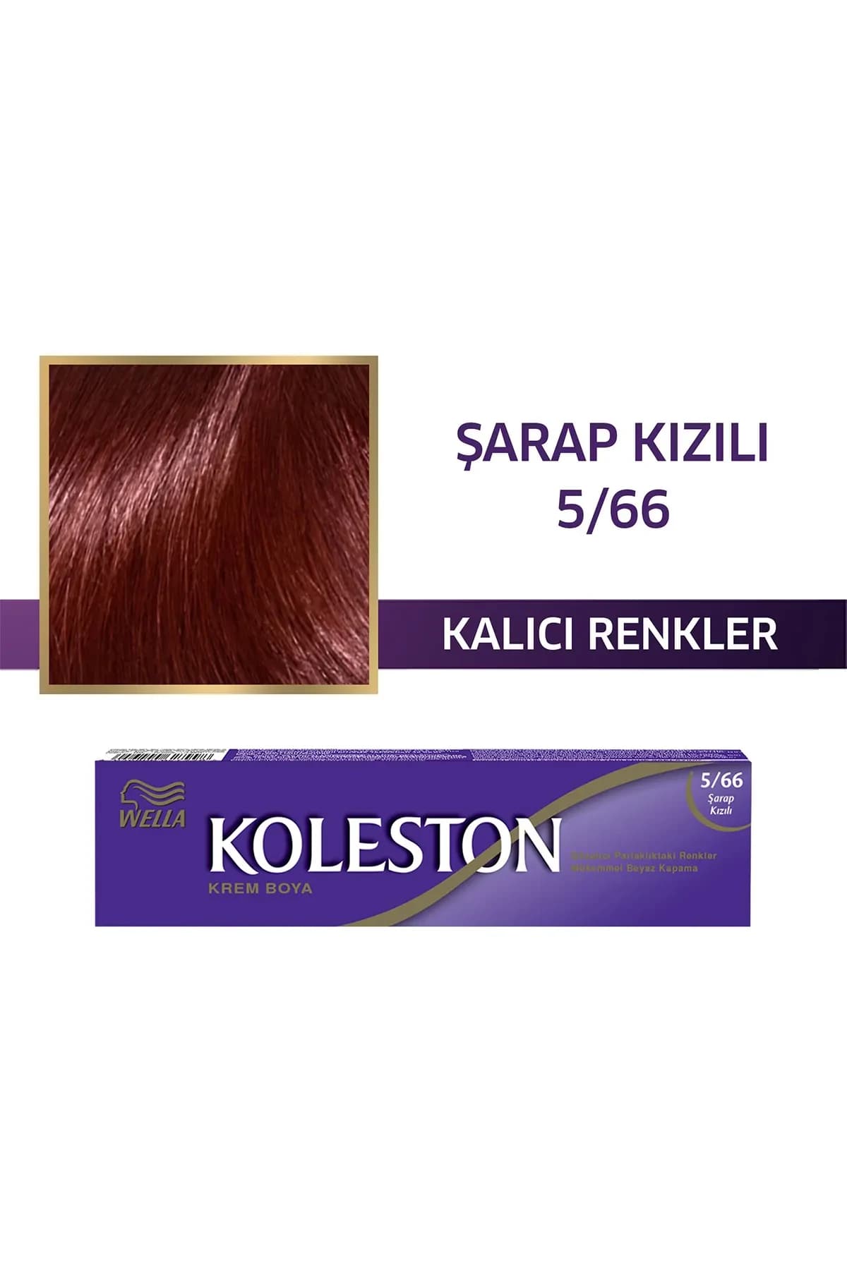 Koleston Single 5/66 Şarap Kızılı *72