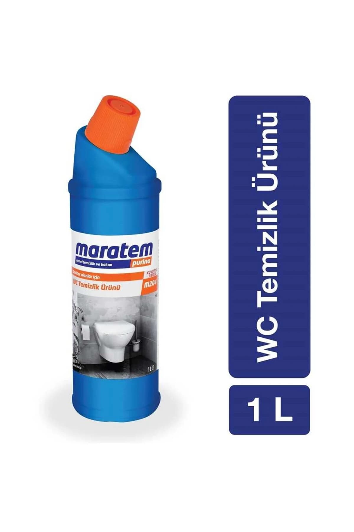 M204 Wc Temizlik Ürünü 1L