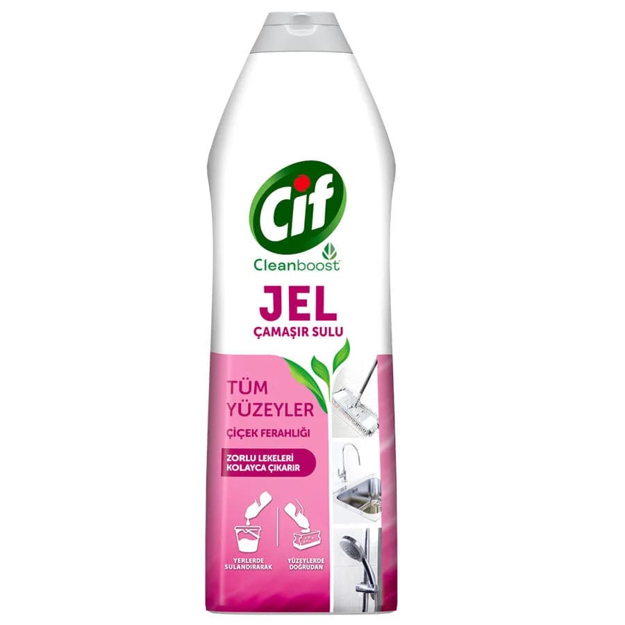 Cif Jel Tüm Yüzeyler 750 Ml. Çiçek Ferahlığı