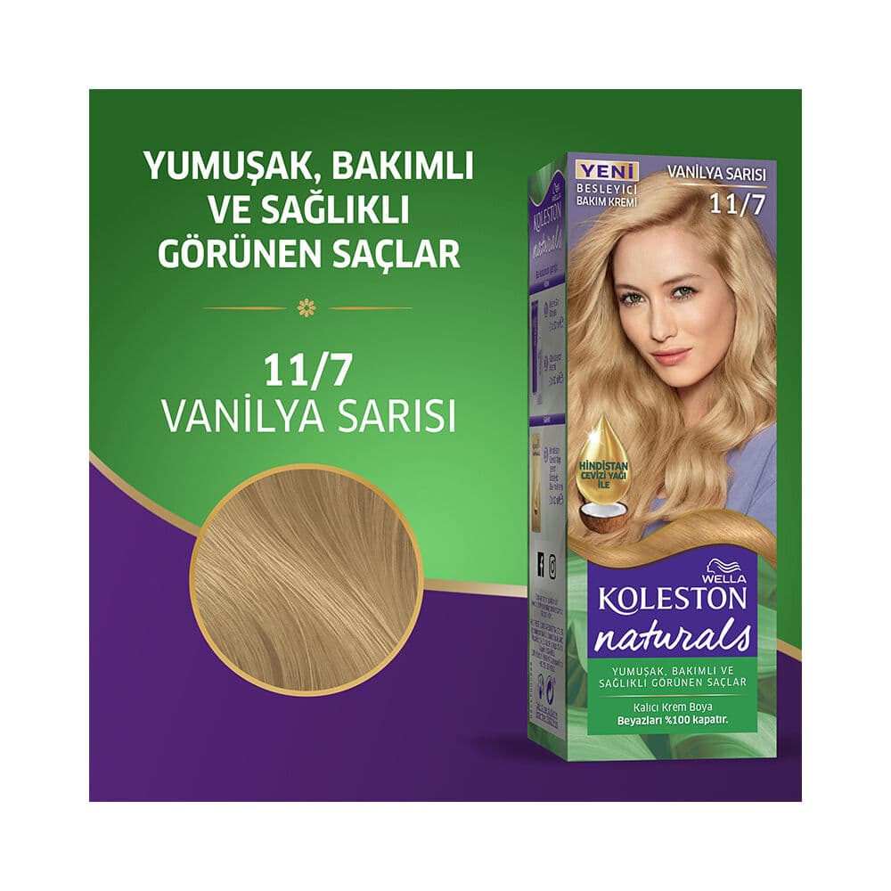 Koleston Naturals 11/7 Vanilya Sarısı *24