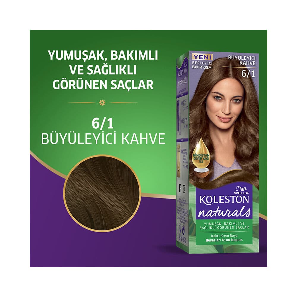 Koleston Naturals 6/1 Büyüleyici Kahve *24