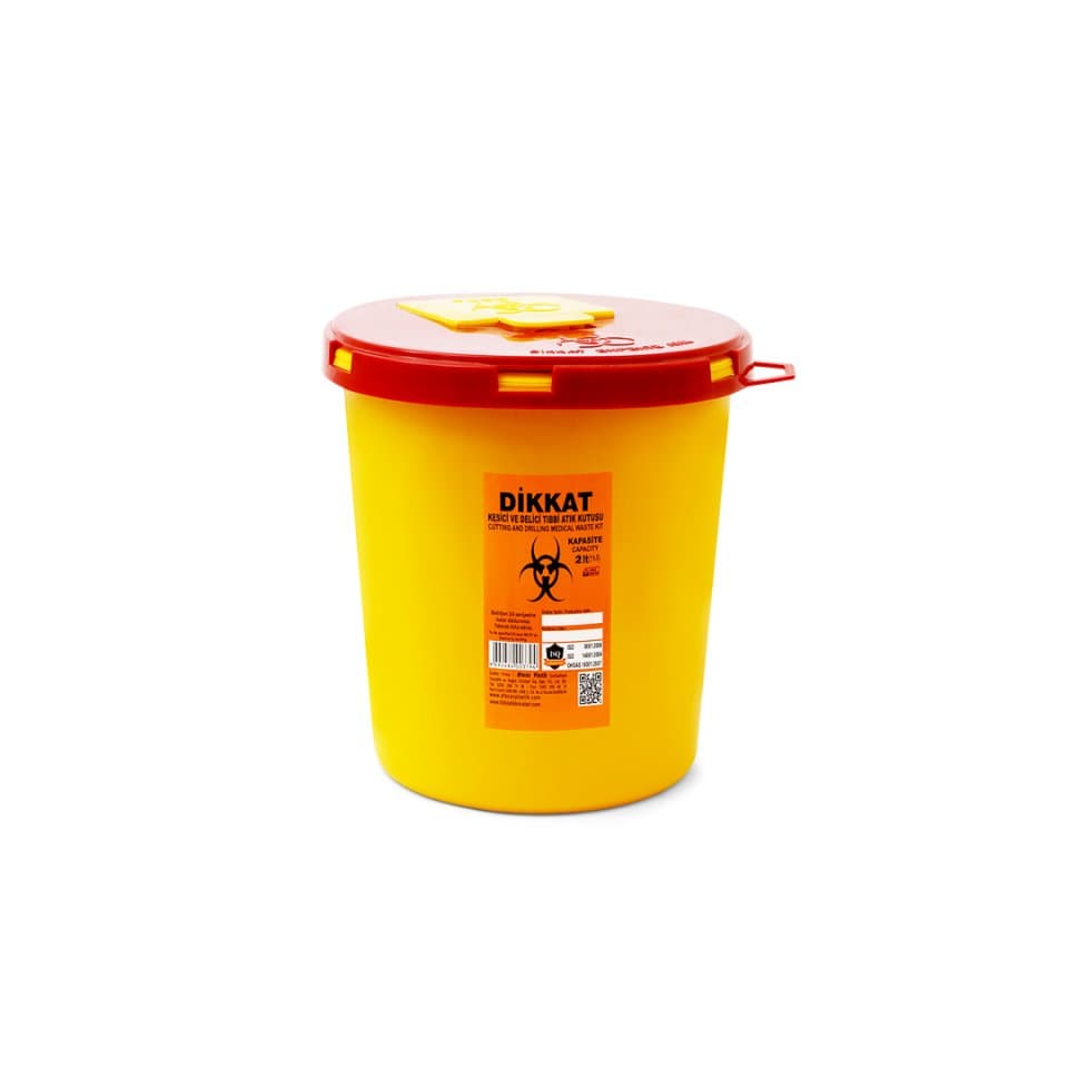 Kova 2 Lt Tıbbi Atık