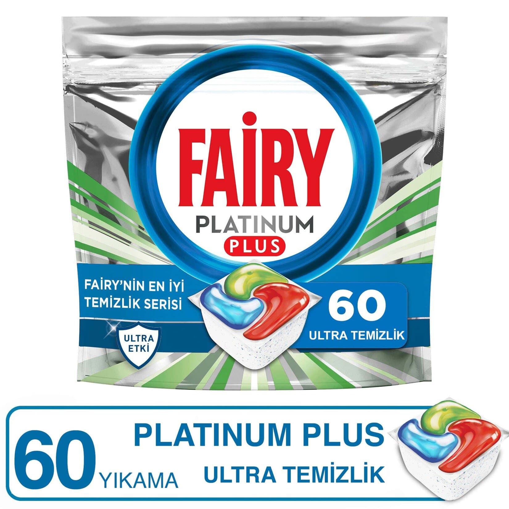 Fairy Platinum 60 Lı Tablet Deterjan