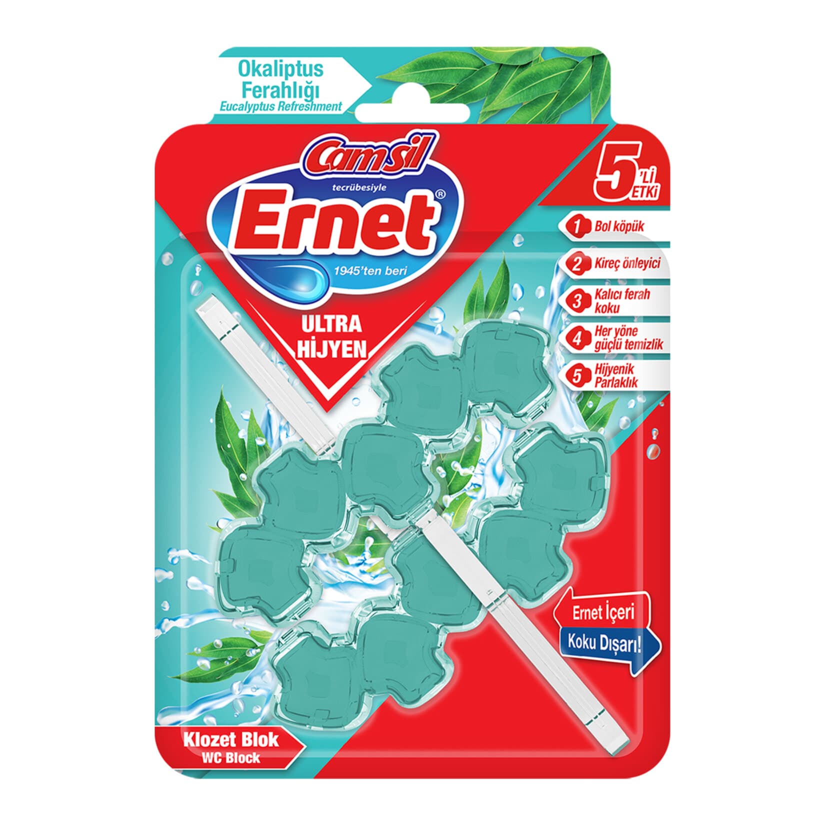Koku Ernet Askılı Wc Blok Top