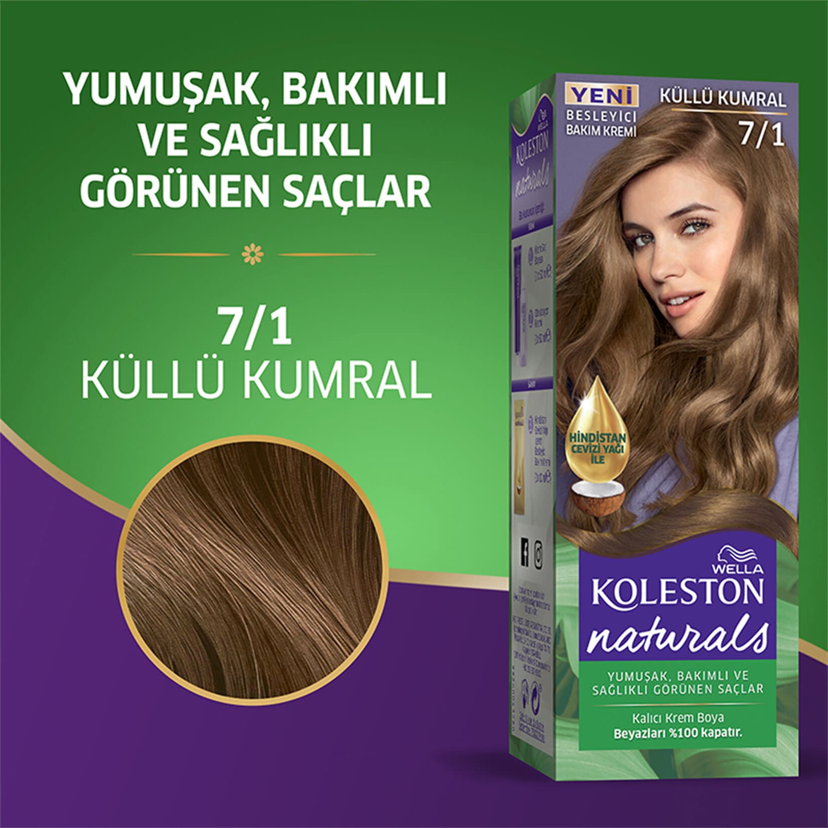 Koleston Naturals 7/1 Küllü Kumral *24