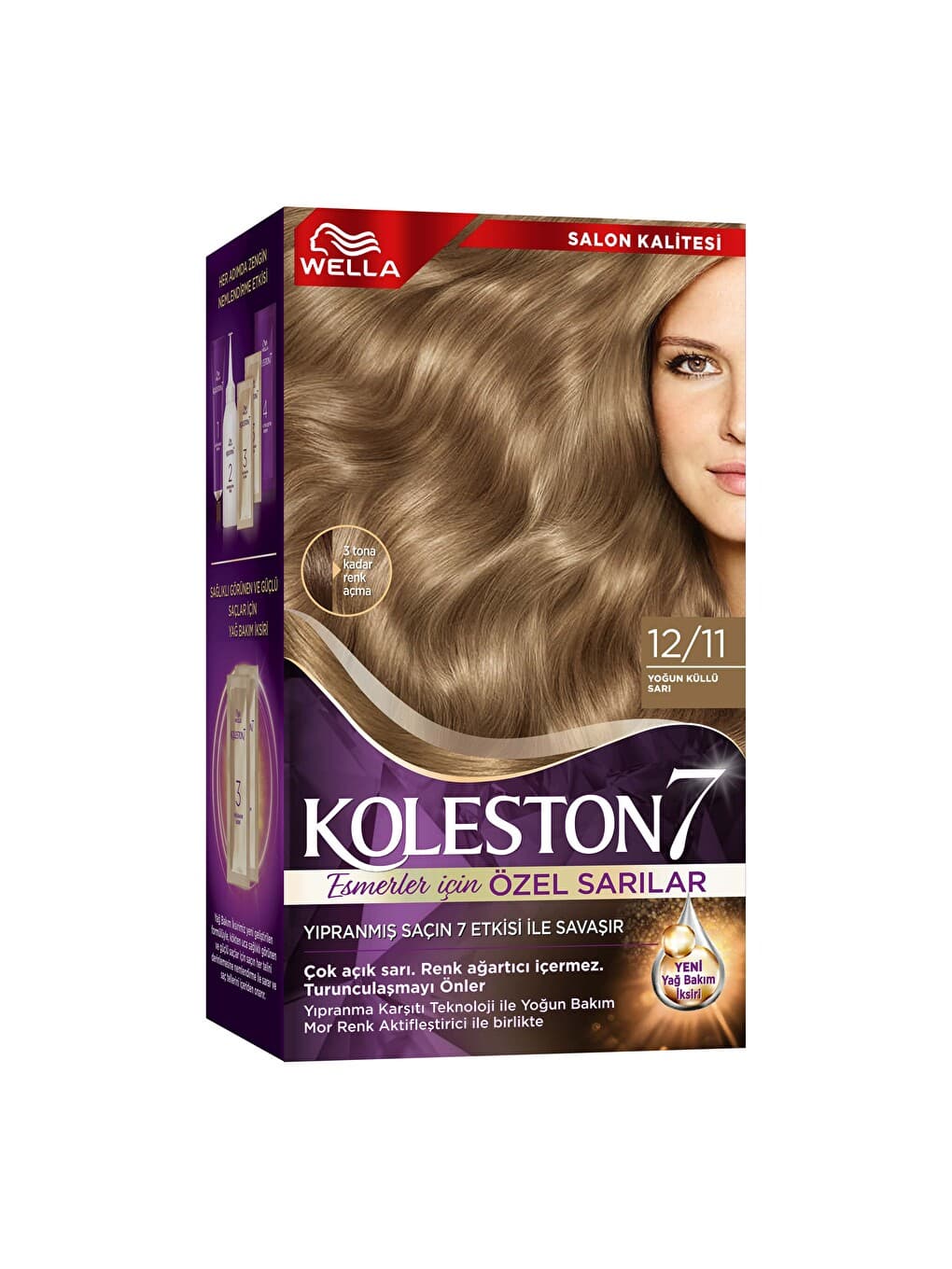Koleston Supreme Kit 12/11 Yoğun Küllü Sarı *18