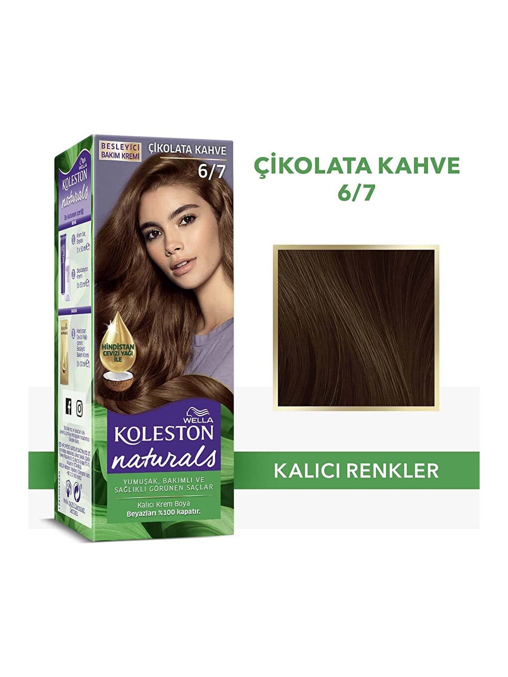 Koleston Naturals 6/7 Çikolata Kahve *24
