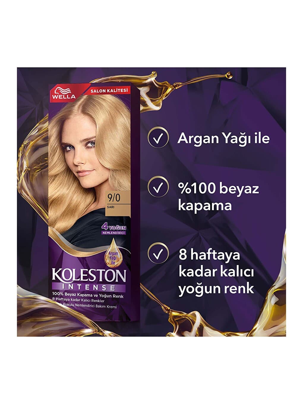 Koleston Intense 9/0 Sarı *24