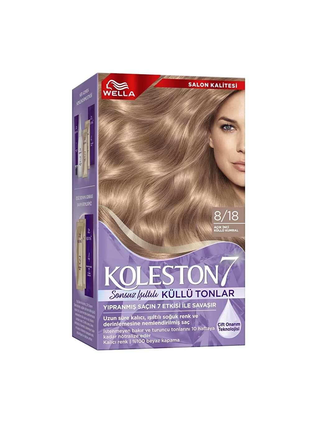 Koleston Supreme Kit 8/0 Açık Kumral *18