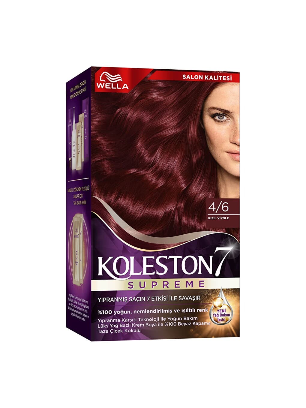 Koleston Supreme Kit 4/6 Kızıl Viyole *18