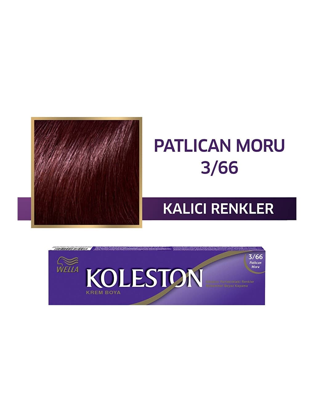 Koleston Single 3/66 Patlican Moru *72