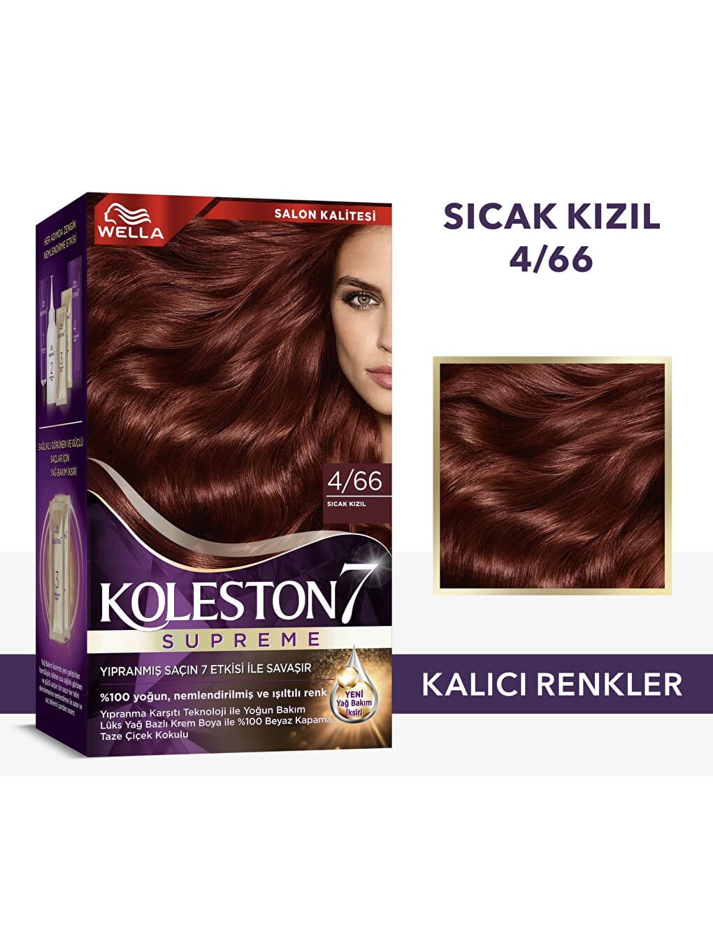 Koleston Supreme Kit 4/66 Sıcak Kızıl *18
