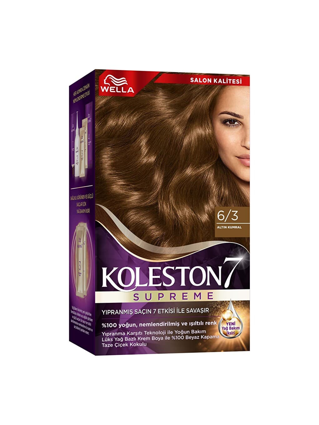 Koleston Supreme Kit 6/3 Altın Kumral *18