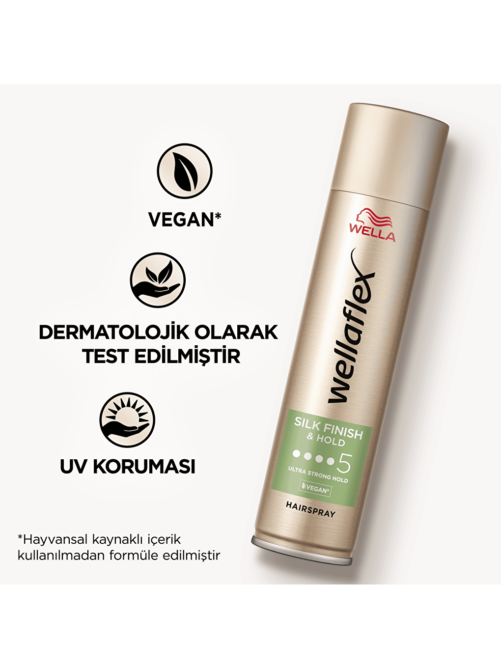 Yeni Wellaflex Saç Spreyi 250ml Silk Finish&Hold*6