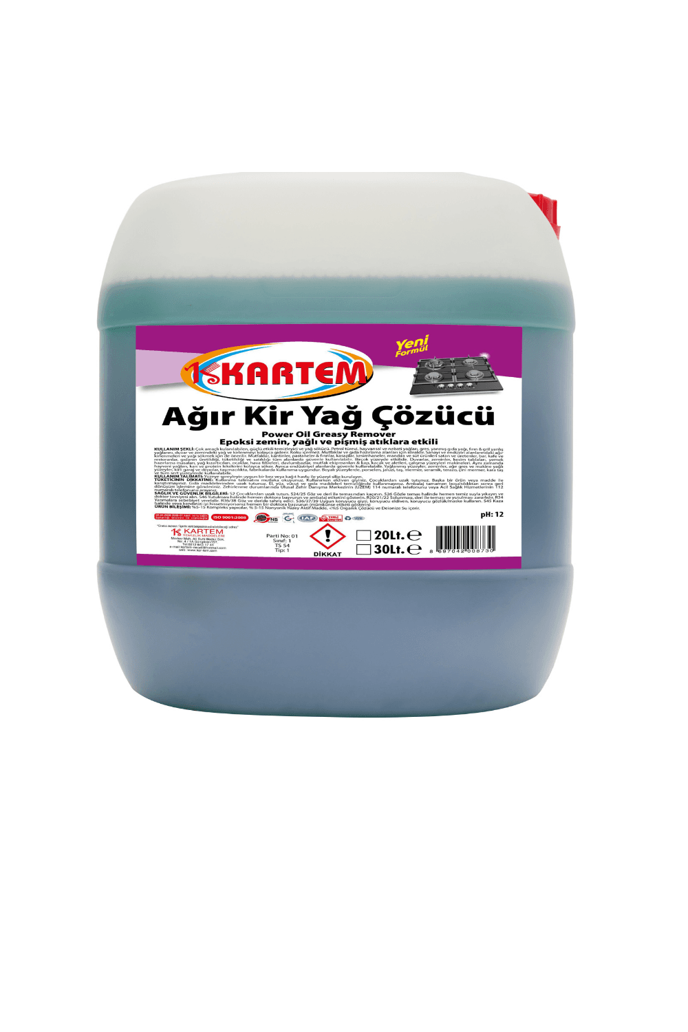 Ağır Kir ve Yağ Sökücü 30 KG