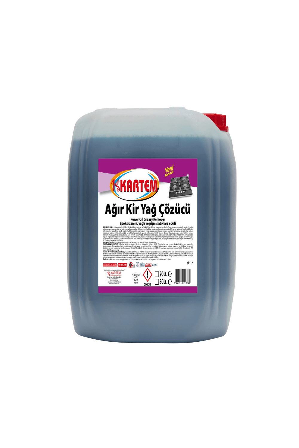 Ağır Kir ve Yağ Sökücü 20 KG