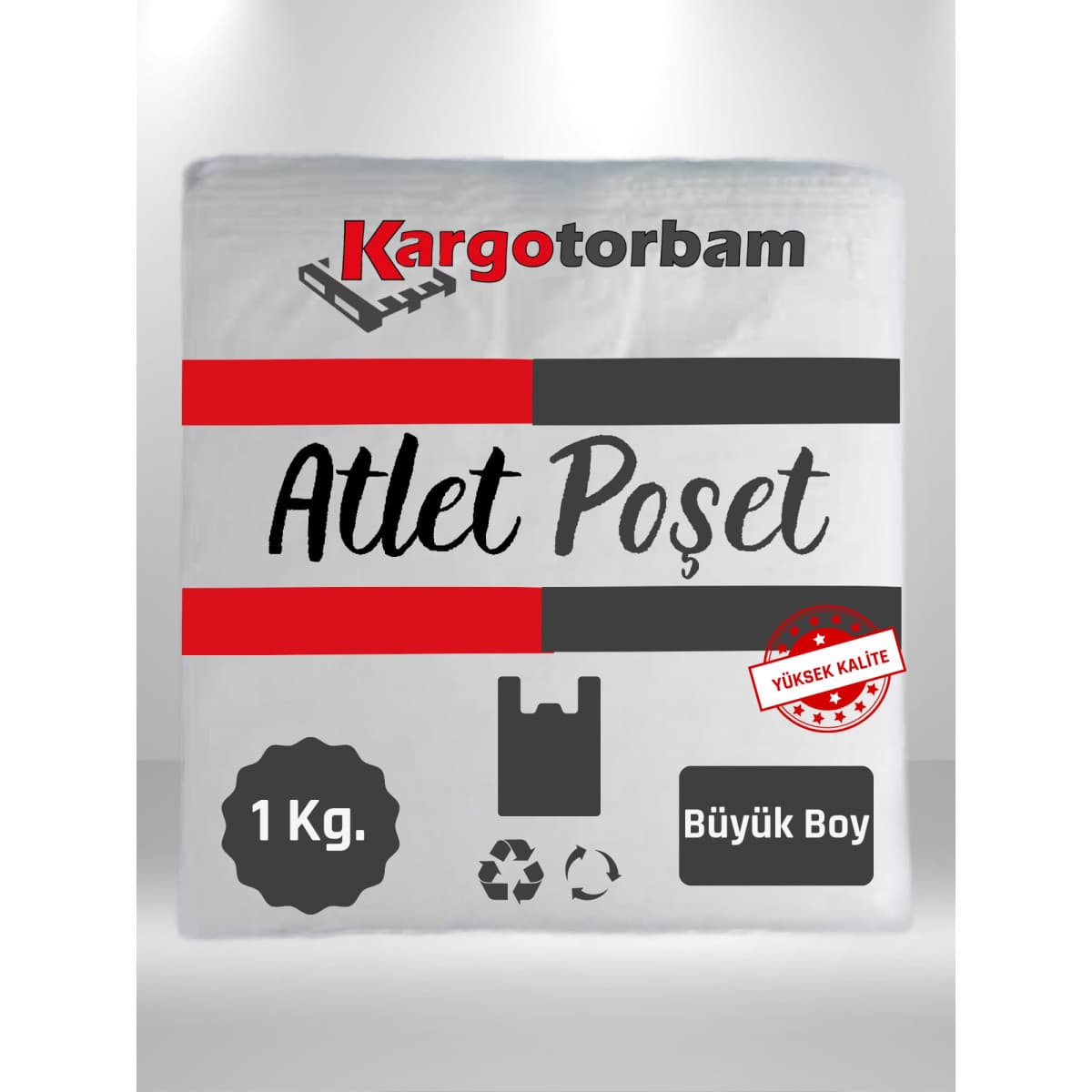 Büyük Boy Atlet Poşet (32x60cm )