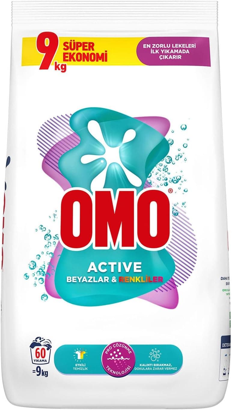 Omo Prof. Toz Çamaşır Deterjanı 9 kg