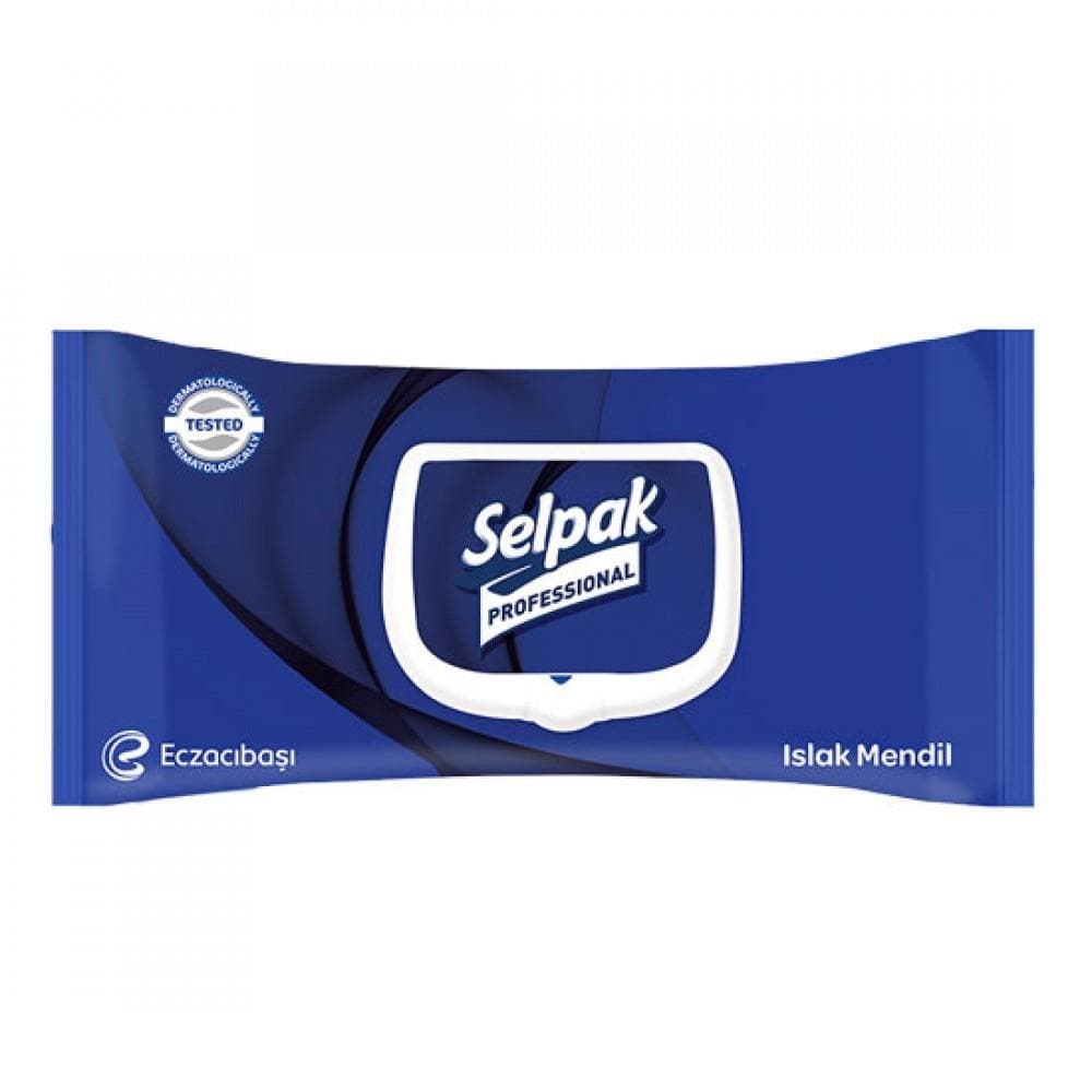 Selpak Prof Islak Mendil 60Lı